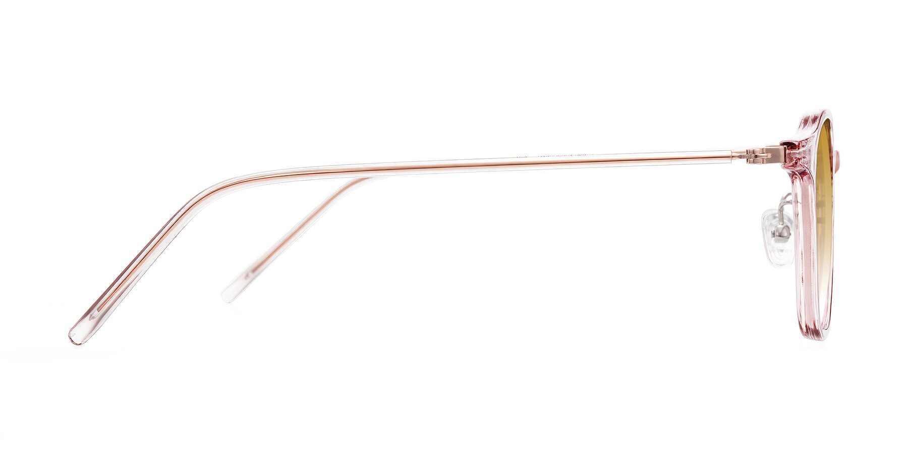 Side of Bicknell in Light Wine with Champagne Gradient Lenses