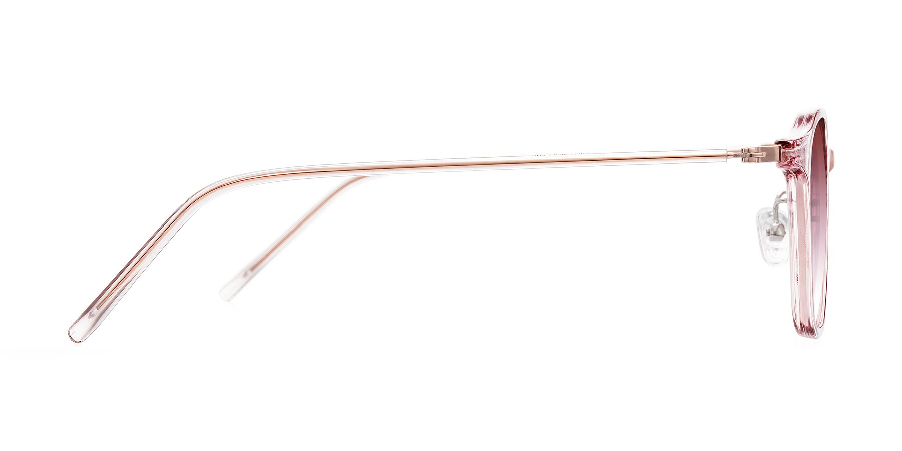 Side of Bicknell in Light Wine with Garnet Gradient Lenses