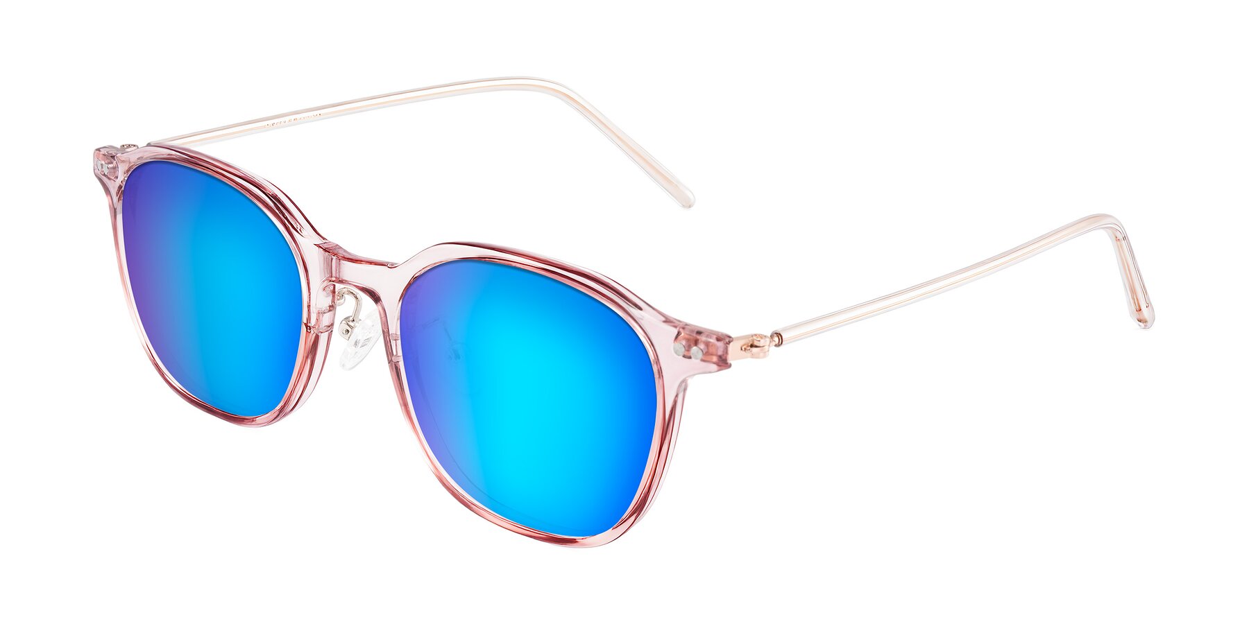 Angle of Bicknell in Light Wine with Blue Mirrored Lenses