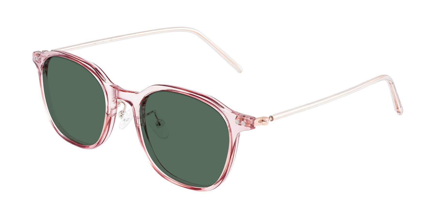 Angle of Bicknell in Light Wine with Green Polarized Lenses