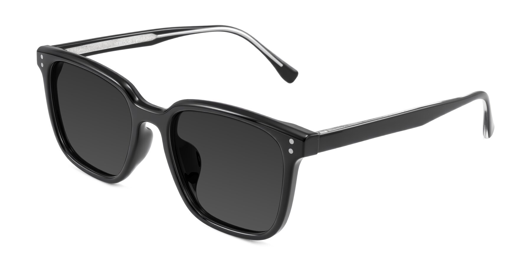 Angle of Ordoyo in Black with Gray Tinted Lenses