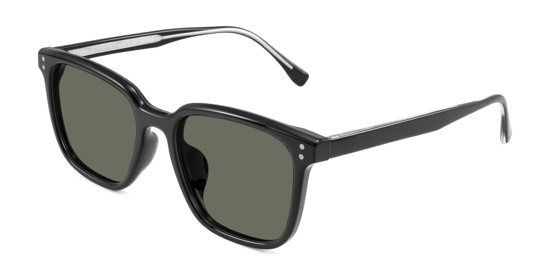 Angle of Ordoyo in Black with Gray Polarized Lenses