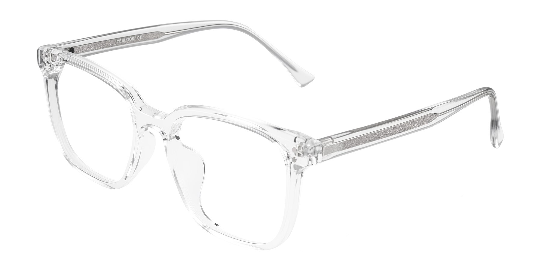 Angle of Ordoyo in Clear with Clear Eyeglass Lenses