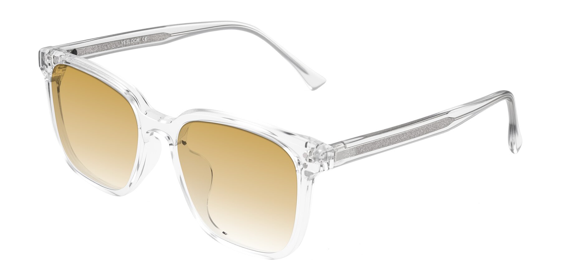 Angle of Ordoyo in Clear with Champagne Gradient Lenses