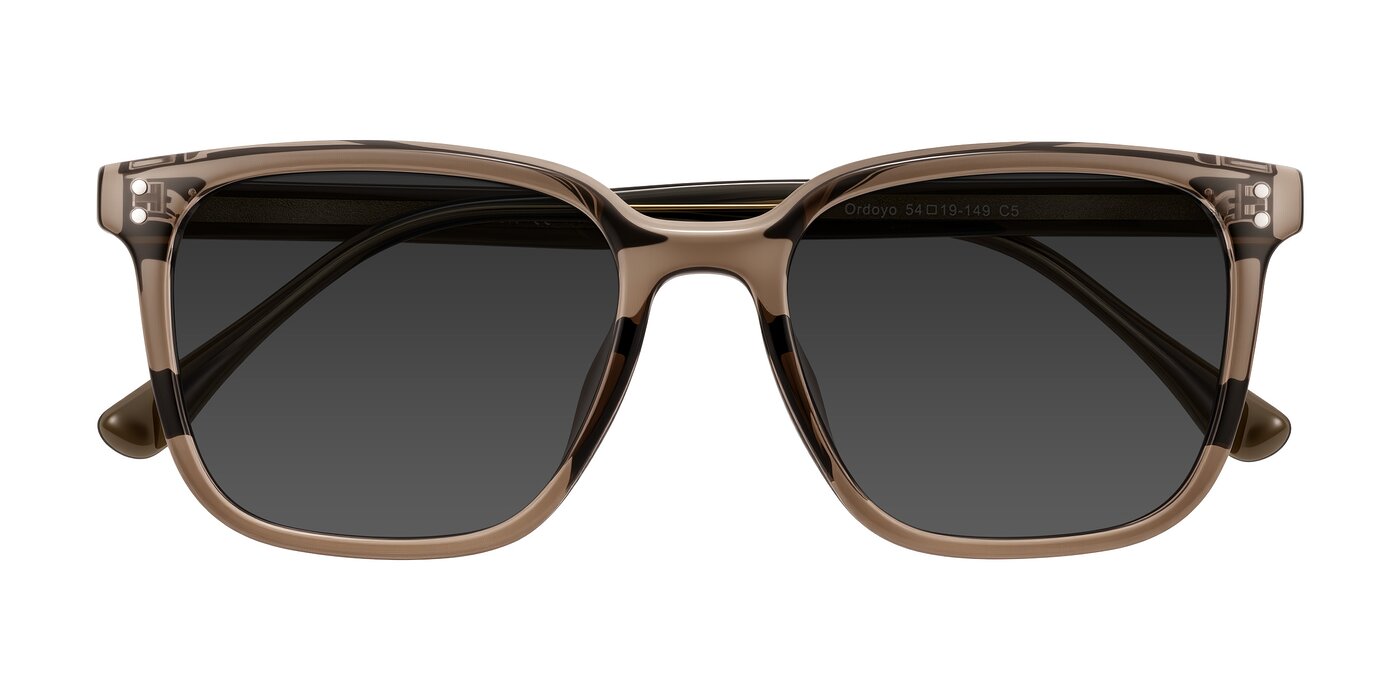 Ordoyo - Transparent Brown Tinted Sunglasses
