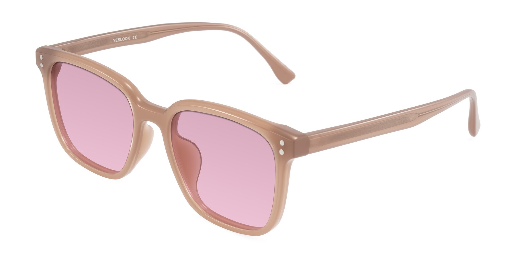 Angle of Ordoyo in Chestnut with Light Wine Tinted Lenses