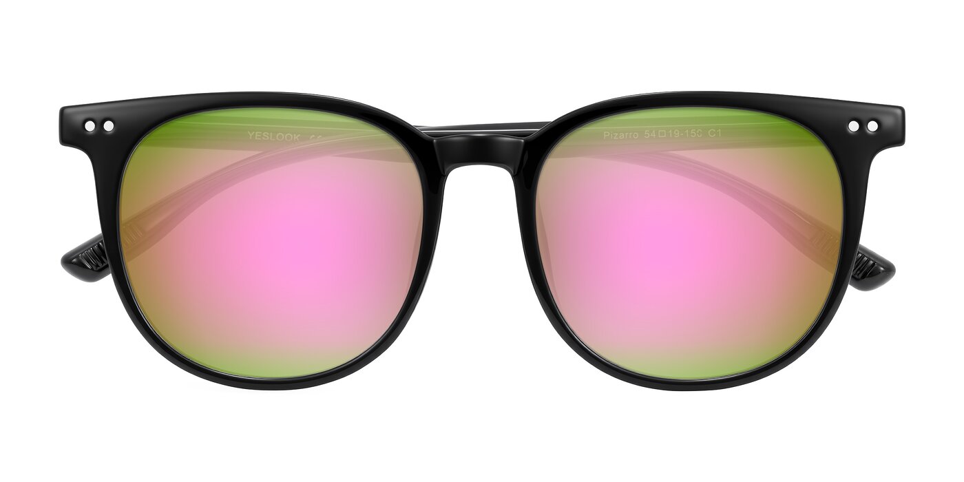 Pizarro - Black Flash Mirrored Sunglasses