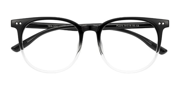 Front of Pizarro in Gradient Black/Clear