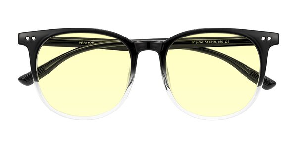 Front of Pizarro in Gradient Black/Clear