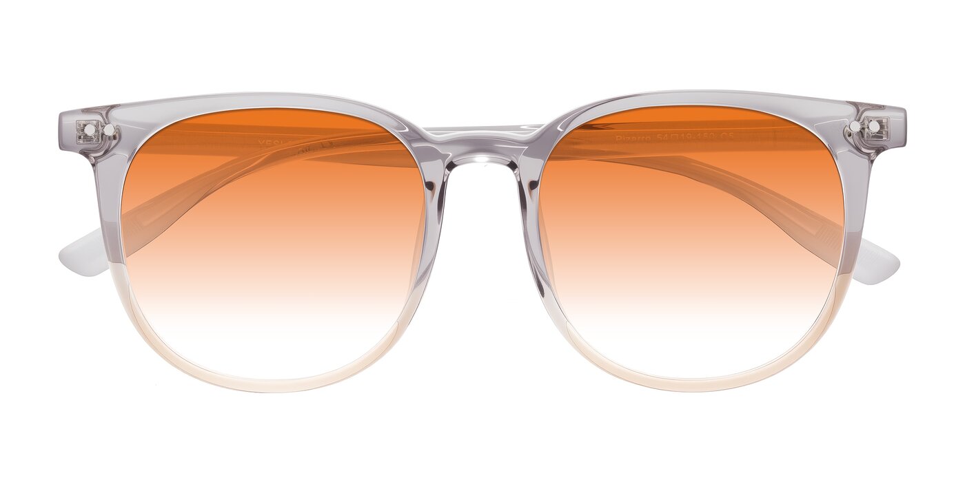 Pizarro - Crystal Gray/Champagne Gradient Sunglasses