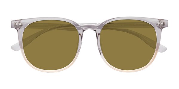 Front of Pizarro in Crystal Gray/Champagne