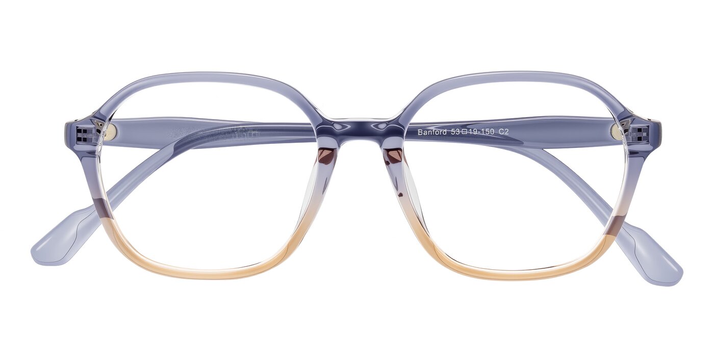 Banford - Crystal Indigo/Champagne Eyeglasses