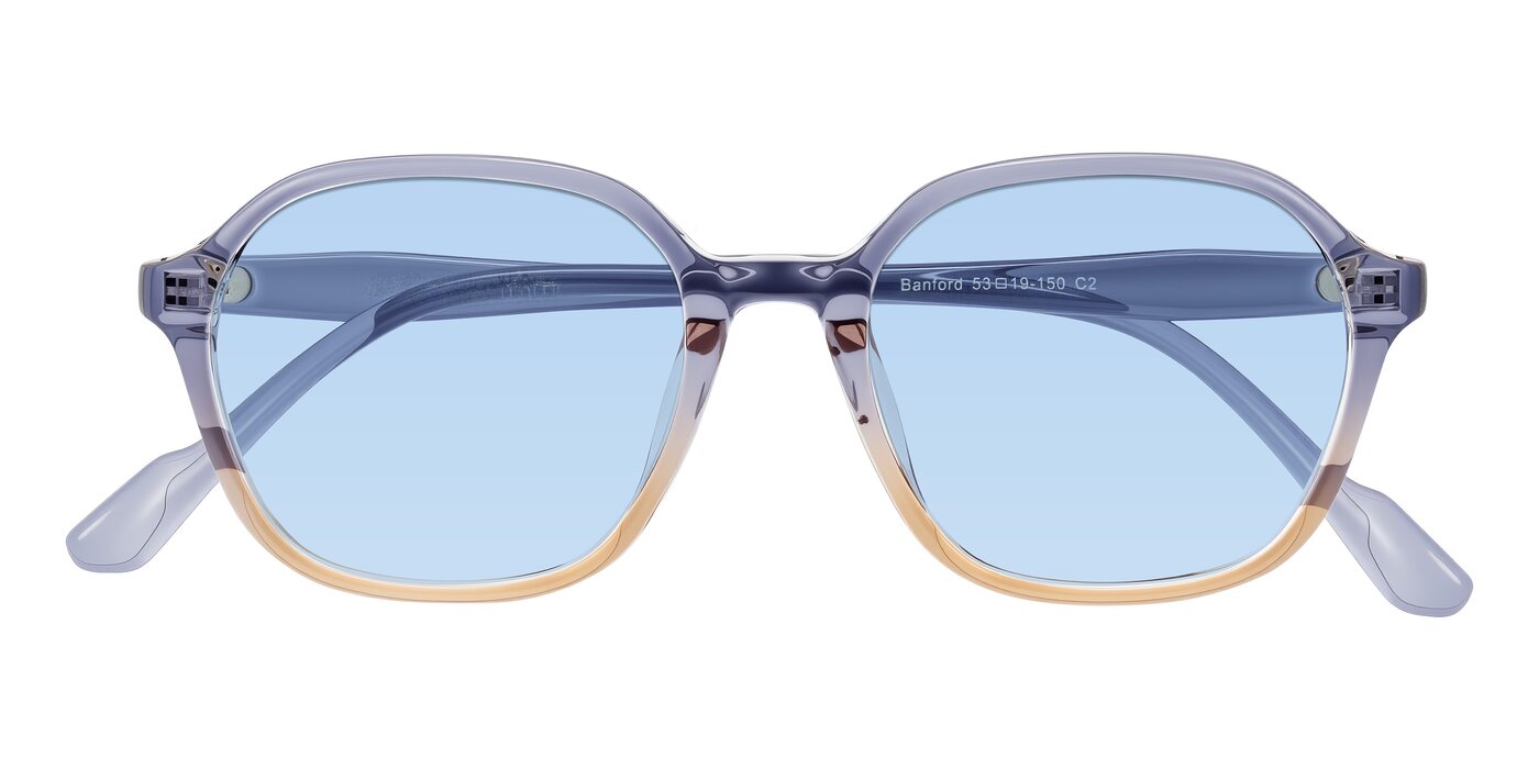 Banford - Crystal Indigo/Champagne Tinted Sunglasses