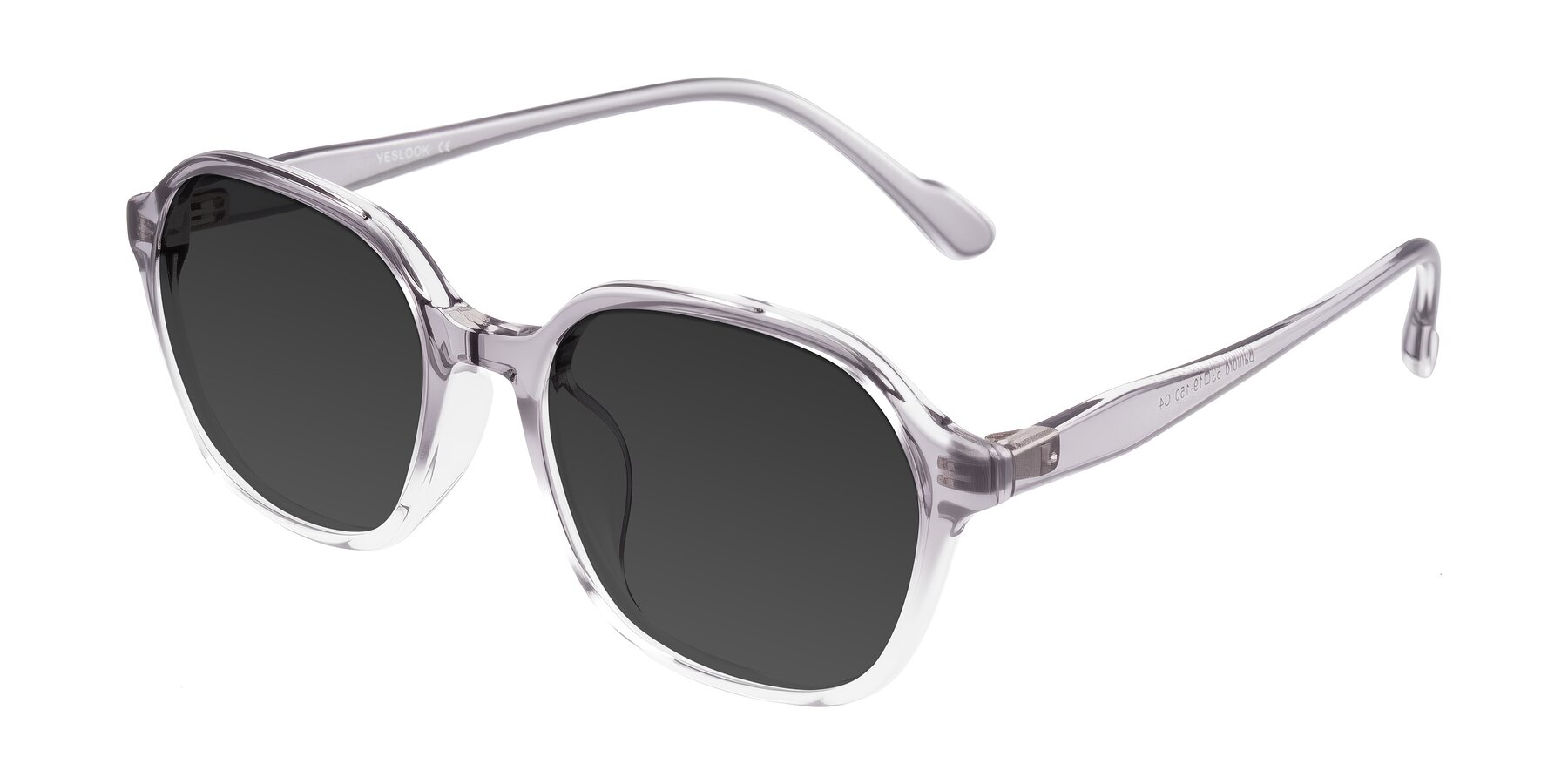 Angle of Banford in Crystal Gray with Gray Tinted Lenses
