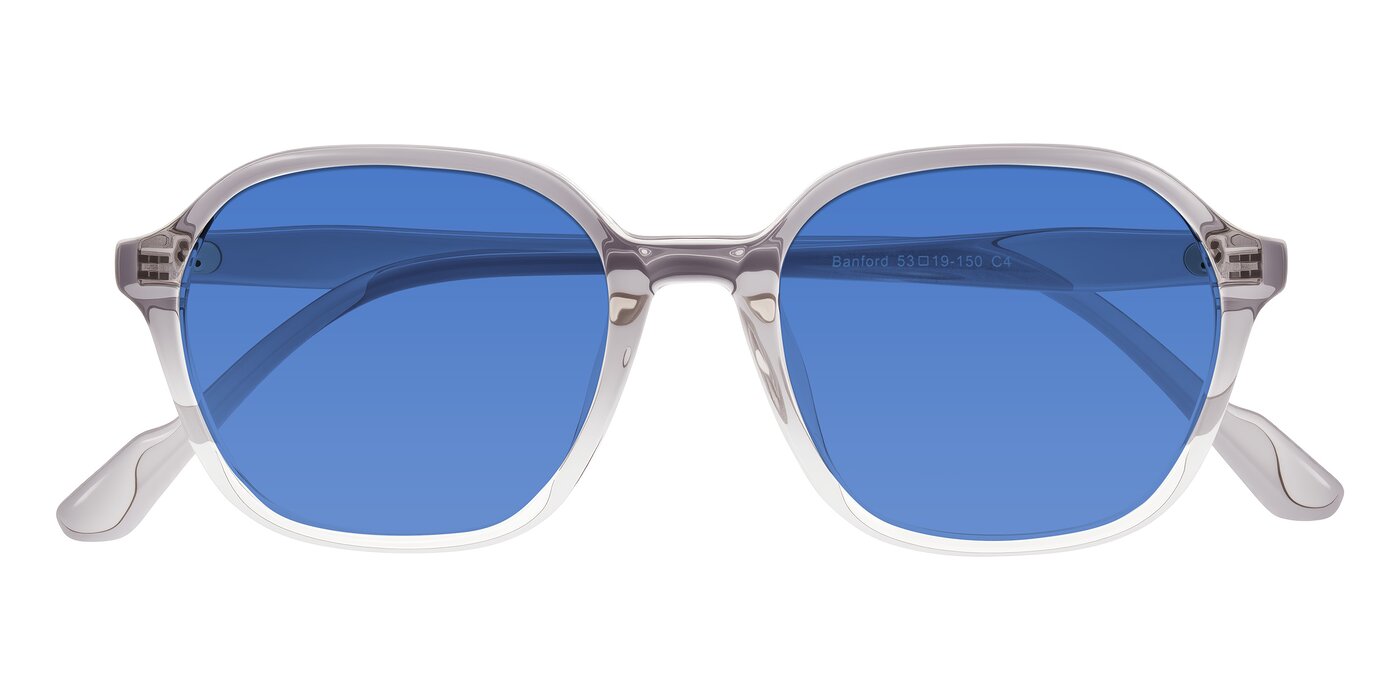 Banford - Crystal Gray Tinted Sunglasses