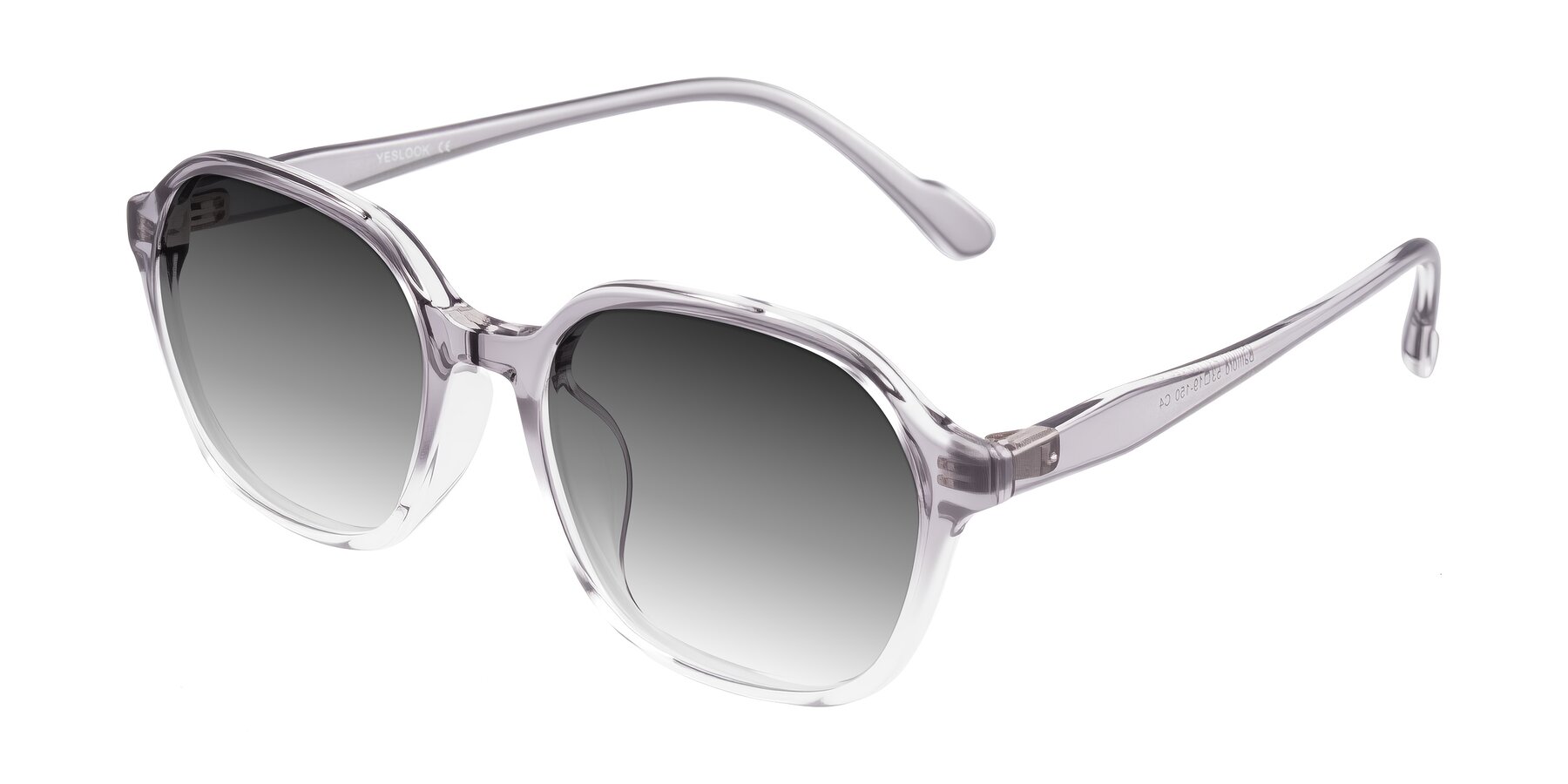 Angle of Banford in Crystal Gray with Gray Gradient Lenses