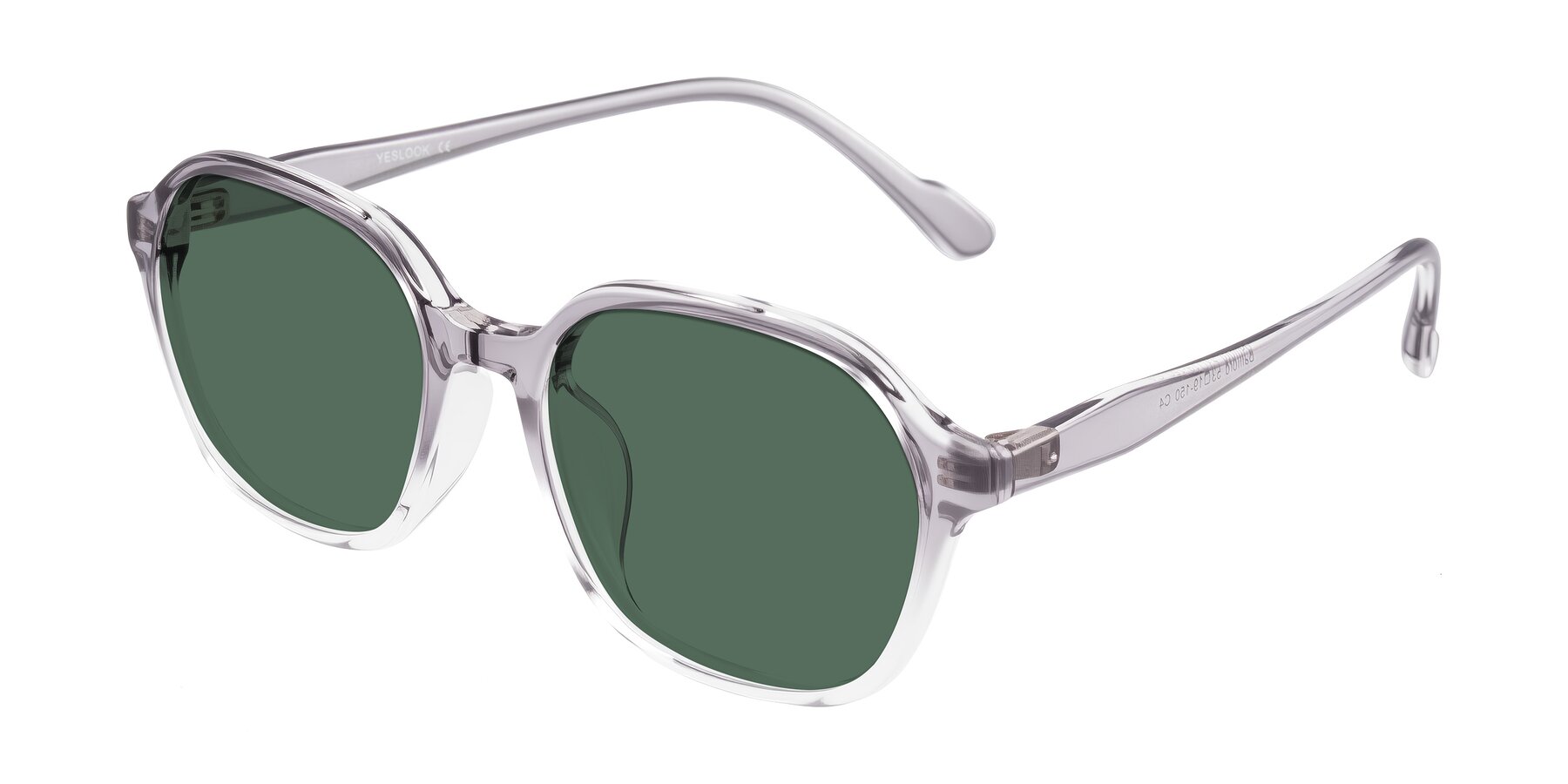 Angle of Banford in Crystal Gray with Green Polarized Lenses