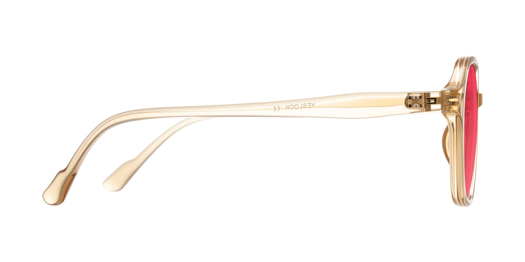 Side of Banford in Champagne with Red Tinted Lenses