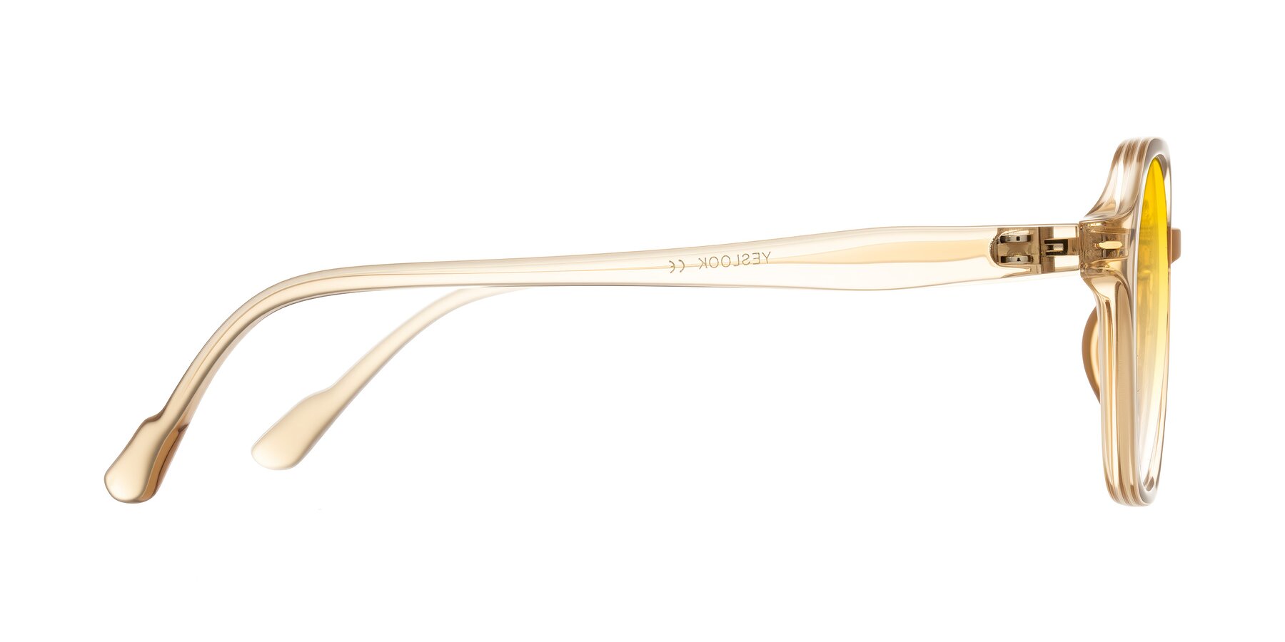 Side of Banford in Champagne with Yellow Gradient Lenses