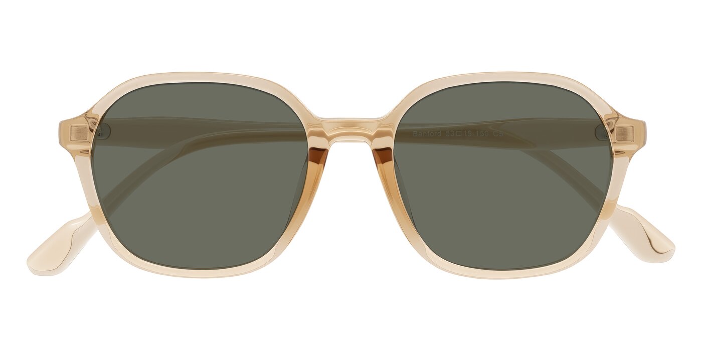 Banford - Champagne Polarized Sunglasses