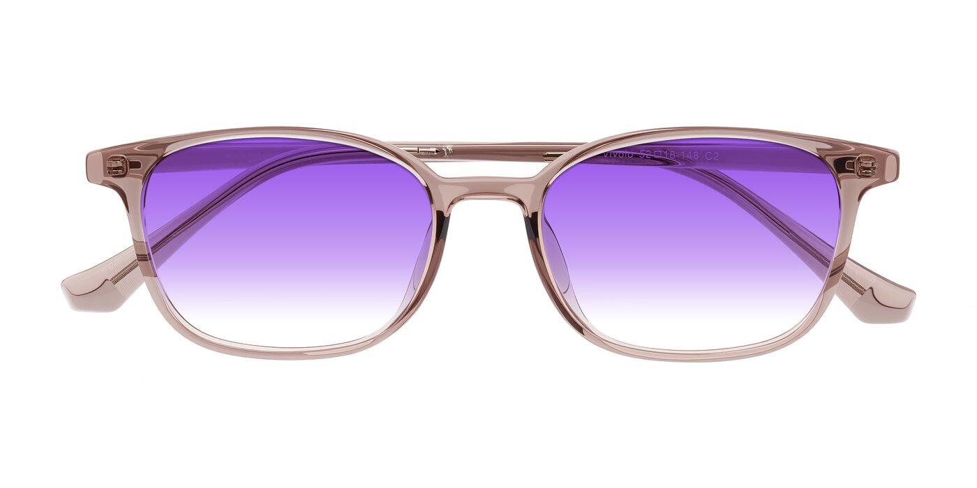 Vivolo - Blush Brown Gradient Sunglasses