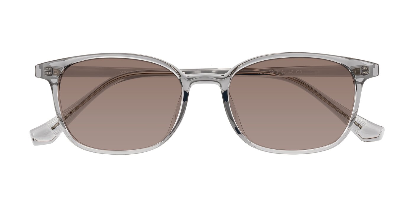Vivolo - Transparent Gray Tinted Sunglasses