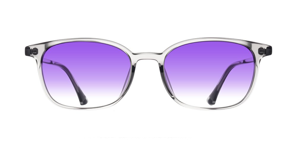 Vivolo - Transparent Gray Gradient Sunglasses