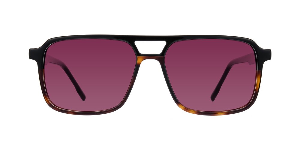 Shawano - Black/Tortoise Tinted Sunglasses