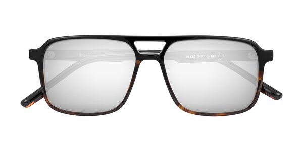 Front of Shawano in Black/Tortoise