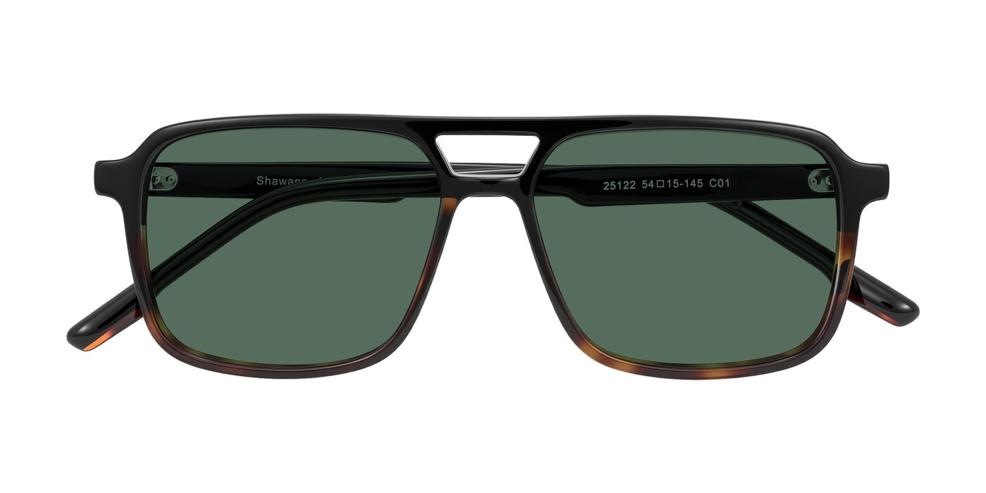 Shawano - Black/Tortoise Polarized Sunglasses