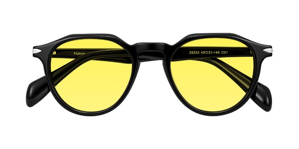 Front of Hakim in Black