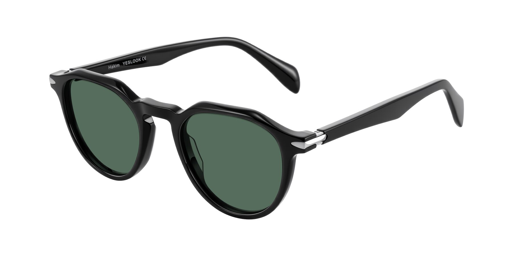 Angle of Hakim in Black with Green Polarized Lenses