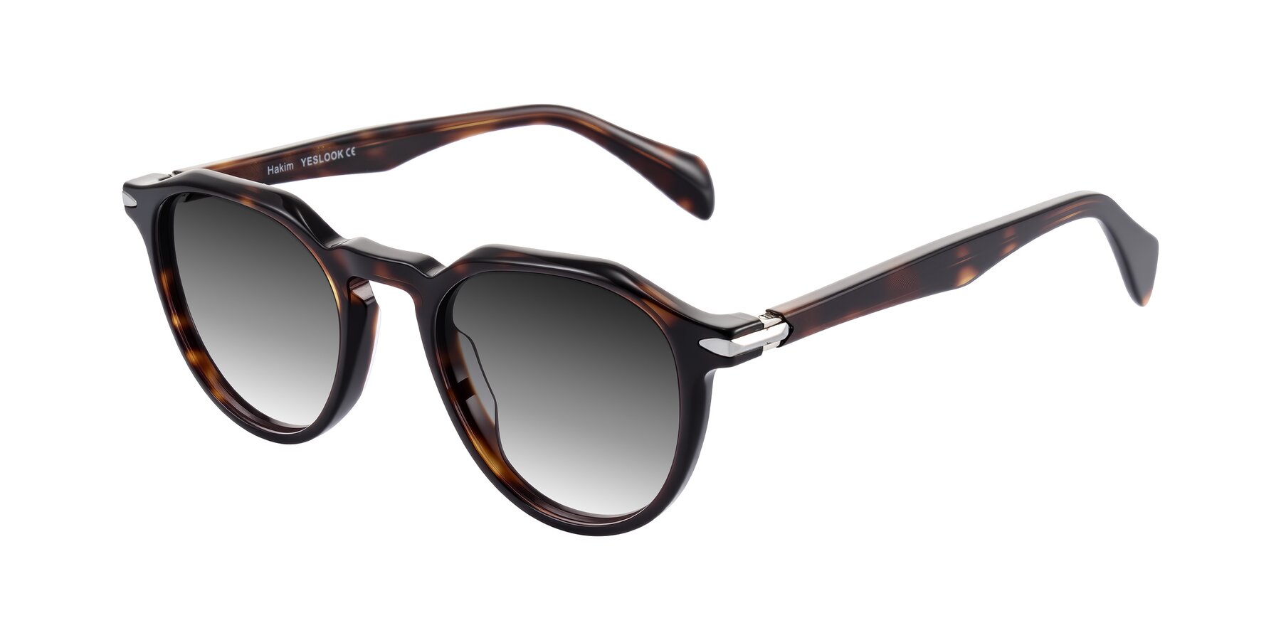 Angle of Hakim in Tortoise with Gray Gradient Lenses