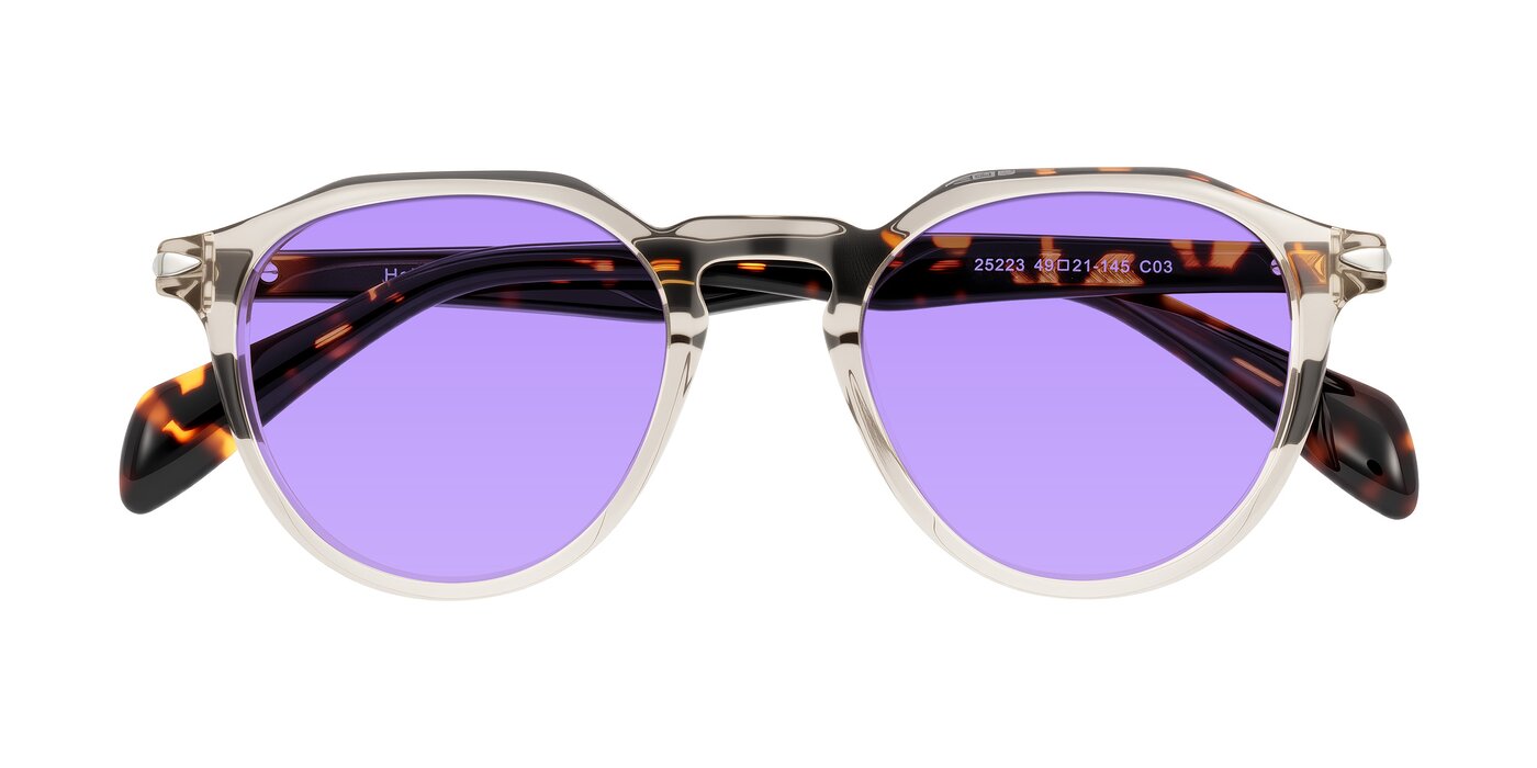 Hakim - Champagne/Tortoise Tinted Sunglasses