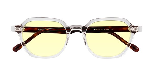 Front of Electra in Clear/Tortoise