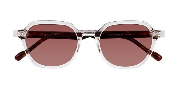 Front of Electra in Clear/Tortoise