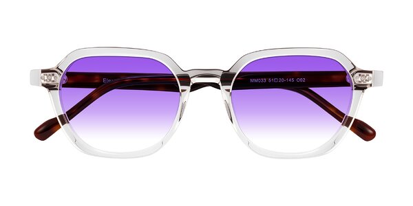 Front of Electra in Clear/Tortoise