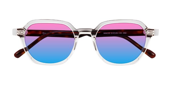 Front of Electra in Clear/Tortoise