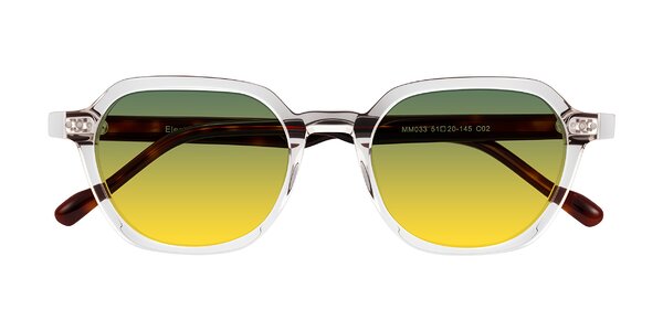 Front of Electra in Clear/Tortoise