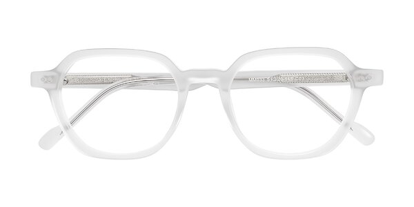 Front of Electra in Transparent White Matte