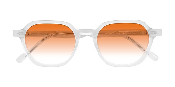 Front of Electra in Transparent White Matte