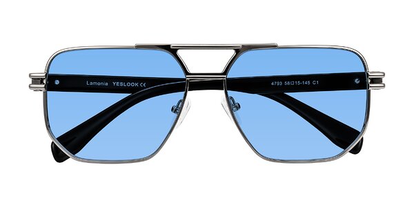 Front of Lamonia in Gunmetal/Black