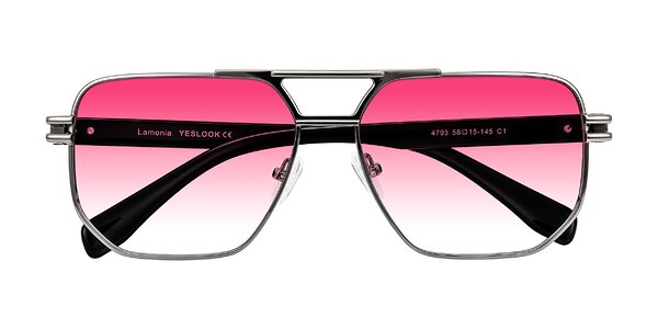 Front of Lamonia in Gunmetal/Black