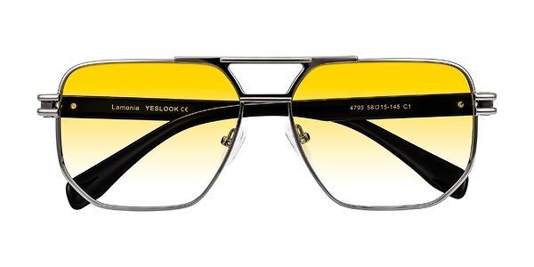 Front of Lamonia in Gunmetal/Black