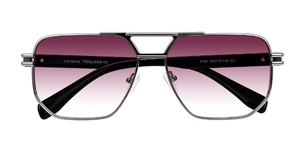 Front of Lamonia in Gunmetal/Black