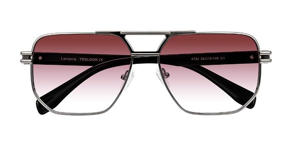 Front of Lamonia in Gunmetal/Black