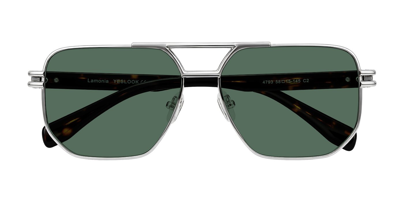 Lamonia - Silver/Tortoise Polarized Sunglasses