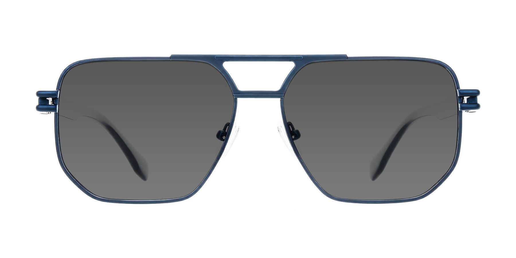 Lamonia - Matte Blue/Black Sunglasses