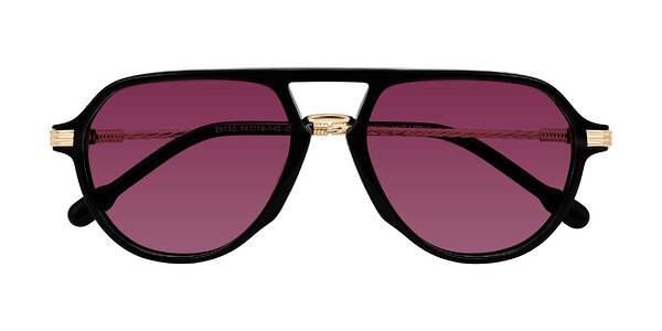 Front of Kanause in Black/Gold