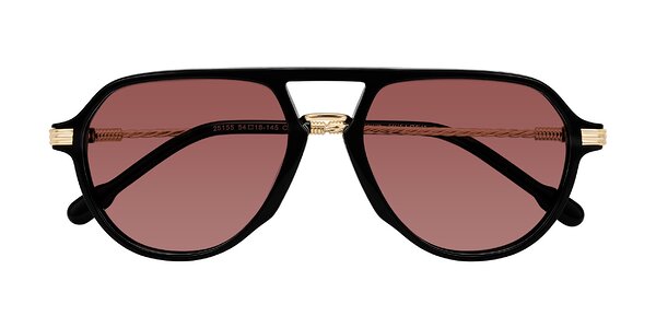 Front of Kanause in Black/Gold